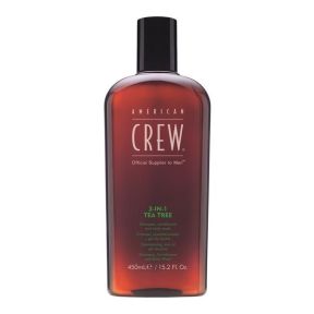 American Crew 3 in 1 TeaTree Shampoo/Wash 450ml